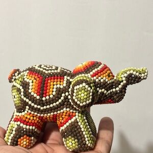 Diamond Painted Ceramic Elephant